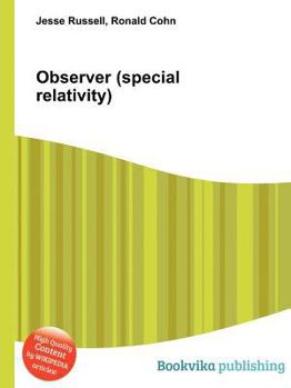 Paperback Observer (Special Relativity) Book