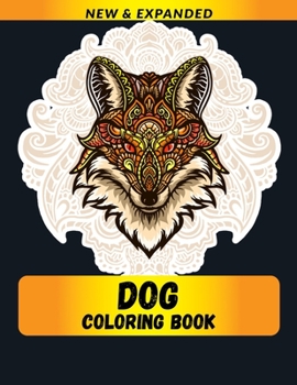 Paperback Dog Coloring Book: Stress Relieving Animal Designs Book