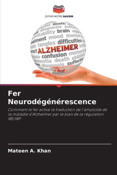 Paperback Fer Neurodégénérescence [French] Book