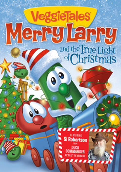 DVD Veggie Tales: Merry Larry & The True Light of Christmas Book