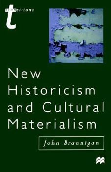 Paperback New Historicism and Cultural Materialism Book