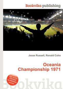 Paperback Oceania Championship 1971 Book