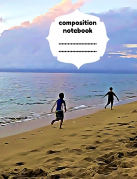 Composition Notebook: Wide Ruled. 80 pages. (composition books for kids)