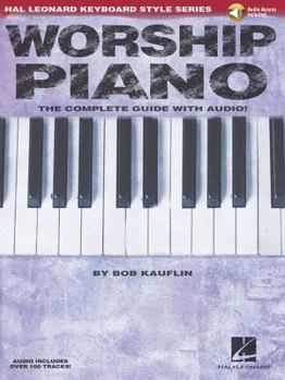 Paperback Worship Piano - Hal Leonard Keyboard Style Series Book/Online Audio Book