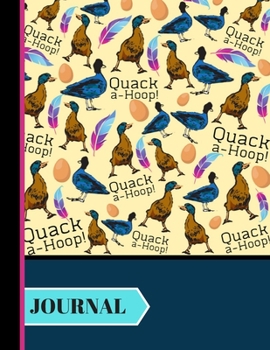 Paperback (journal): Lovely Ducks & Geese Cream Yellow Pattern Writing Gift: Duck Journal for Kids, Students, Writers, Women Book