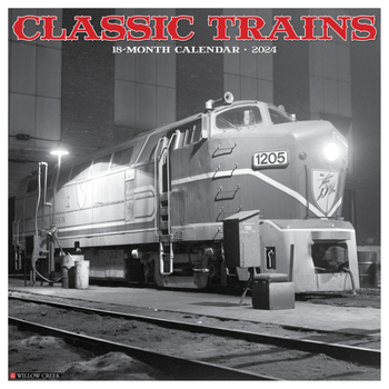 Calendar Classic Trains 2024 12 X 12 Wall Calendar Book