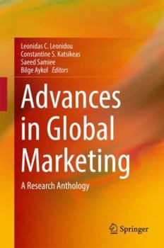 Hardcover Advances in Global Marketing: A Research Anthology Book