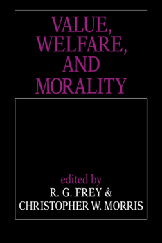 Paperback Value, Welfare, and Morality Book