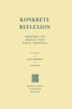 Paperback Konkrete Reflexion: Festschrift Für Hermann Wein Zum 60. Geburtstag Book