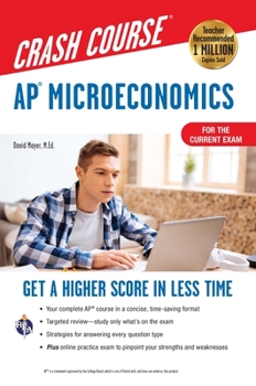 Paperback Ap(r) Microeconomics Crash Course, Book + Online: Get a Higher Score in Less Time Book