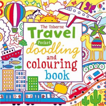 Paperback Pocket Doodling and Colouring: Travel Book