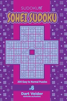 Paperback Sohei Sudoku - 200 Easy to Normal Puzzles (Volume 6) Book