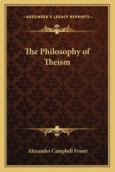 Paperback The Philosophy of Theism Book