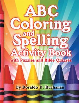 Paperback ABC Coloring & Spelling Activity Book