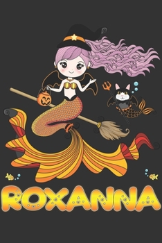 Roxanna: Roxanna Halloween Beautiful Mermaid Witch Want To Create An Emotional Moment For Roxanna?, Show Roxanna You Care With This Personal Custom ... Very Own Planner Calendar Notebook Journal