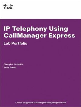 Paperback IP Telephony Using Callmanager Express Lab Portfolio Book