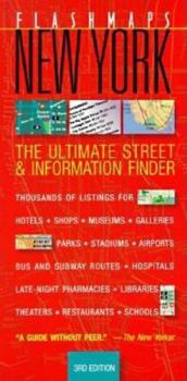 Paperback Flashmaps New York: The Ultimate Street & Information Finder Book
