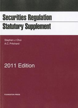 Paperback Securities Regulation Statutory Supplement Book