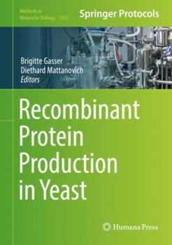 Hardcover Recombinant Protein Production in Yeast Book