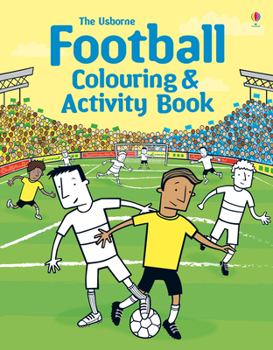 Paperback Football Colouring & Activity Book