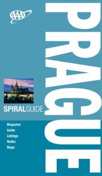 Spiral-bound AAA Spiral Guide Prague Book