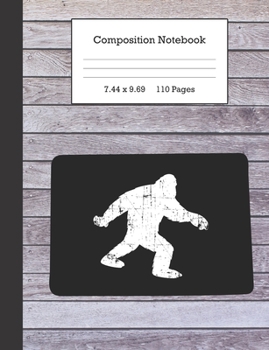 Composition Notebook: Bigfoot and Colorado Journal