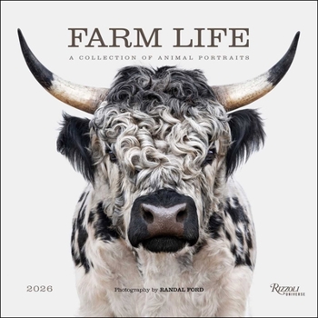 Calendar Farm Life 2026 Wall Calendar: A Collection of Animal Portraits Book