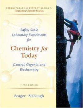 Paperback Safety Scale Laboratory Experiments for Chemistry for Seager/Slabaugh's Today: General, Organic, and Biochemistry Book