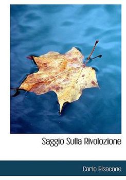 Hardcover Saggio Sulla Rivolozione [Italian] Book