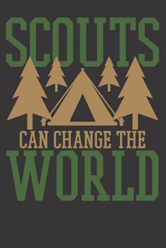 Notebook: Scout Leader Team Squad Gift Camp Camping Forrest