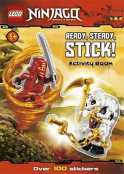 Paperback LEGO Ninjago: Ready, Steady, Stick Sticker Activity Book