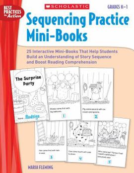 Paperback Sequencing Practice Mini-Books, Grades K-1 Book