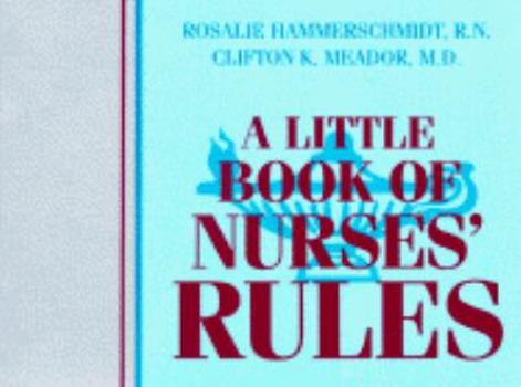 Paperback A Little Book of Nurses' Rules Book