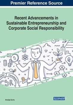Paperback Recent Advancements in Sustainable Entrepreneurship and Corporate Social Responsibility Book