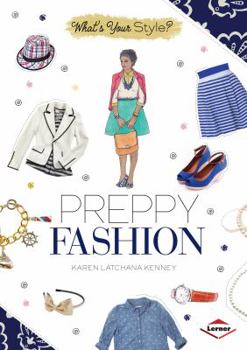 Library Binding Preppy Fashion Book