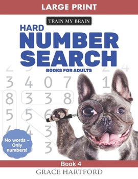 Paperback Number Search - Books For Adults (Book 4) [Large Print] Book