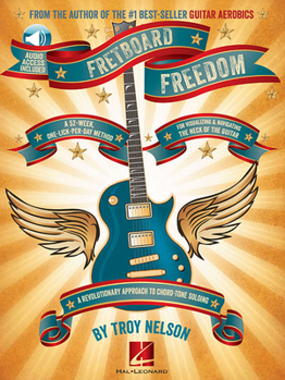 Paperback Fretboard Freedom Book/Online Audio Book