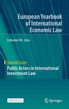 Hardcover Public Actors in International Investment Law Book