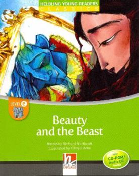 Paperback Beauty and the Beast - Young Reader Level E with Audio CD Book