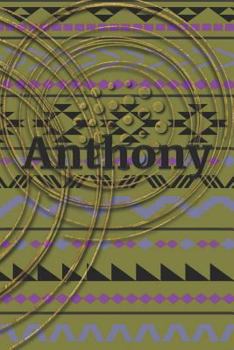 Paperback Anthony: Writing Paper Book