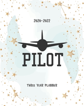 Pilot: Daily Agenda 2020-2022 Monthly Planner Organizer Appointments Notes Goal Year Federal Holidays Password Tracker Gift For Mom Dad Family Funny Cute