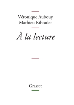 Paperback a la Lecture [French] Book