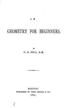 Paperback A geometry for beginners Book