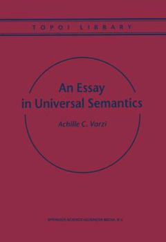 Paperback An Essay in Universal Semantics Book