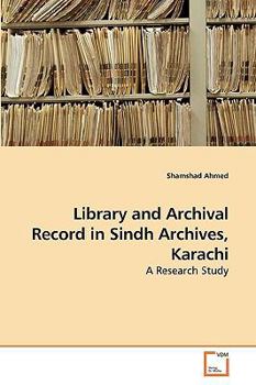 Paperback Library and Archival Record in Sindh Archives, Karachi Book