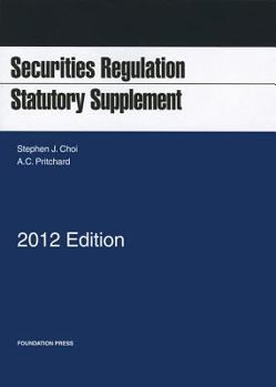 Paperback Securities Regulation Statutory Supplement Book