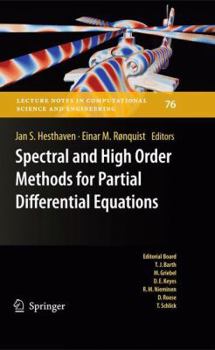 Paperback Spectral and High Order Methods for Partial Differential Equations: Selected Papers from the Icosahom '09 Conference, June 22-26, Trondheim, Norway Book