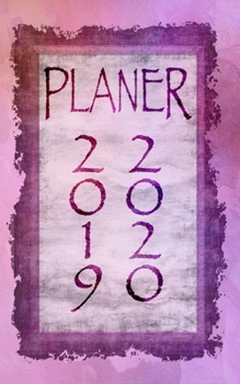 Planer 2019 2020: Wochenplaner von Oktober  2019 bis Dezember 2020 I jeder Tag bietet viel Platz für Notizen und Termine I ToDo-Liste I Terminkalender ... Terminplaner I Design: Pink (German Edition)