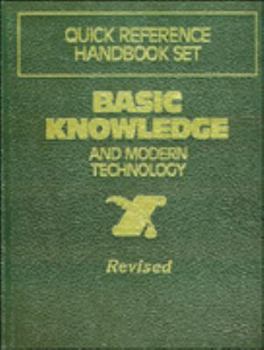 Hardcover Basic Knowledge and Modern Technology Guick Reference Handbook Set. Revised Edition Book
