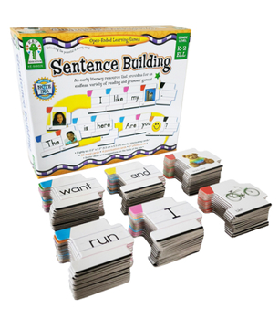 Hardcover Sentence Building: An Early Literacy Resource That Provides for an Endless Variety of Reading and Grammar Games! Book